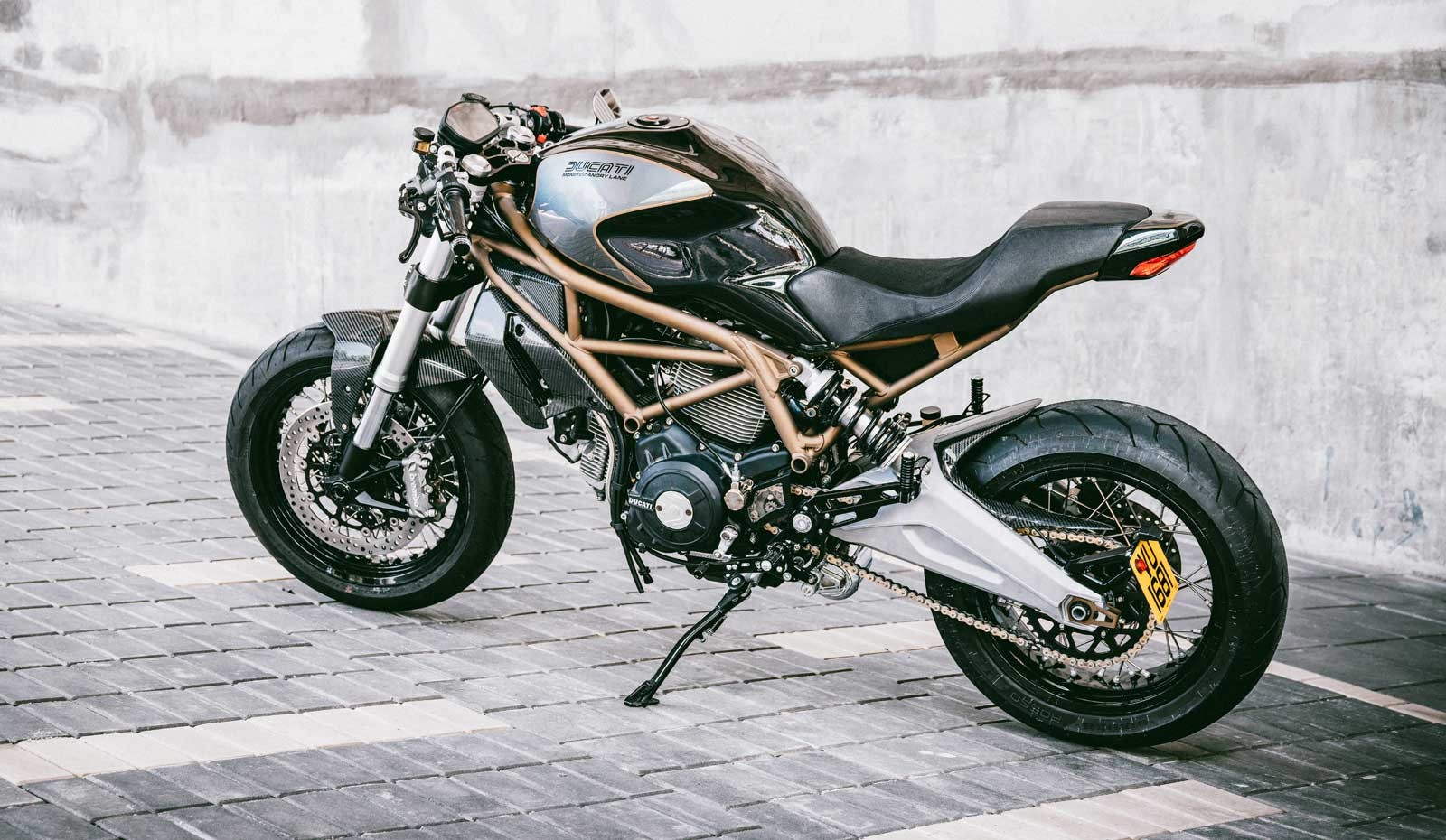Ducati Monster 797 by Angry Lane