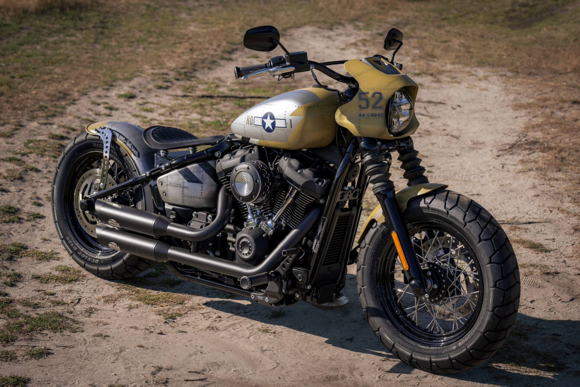 Harley-Davidson Street Bob "Mustang" by Thunderbike