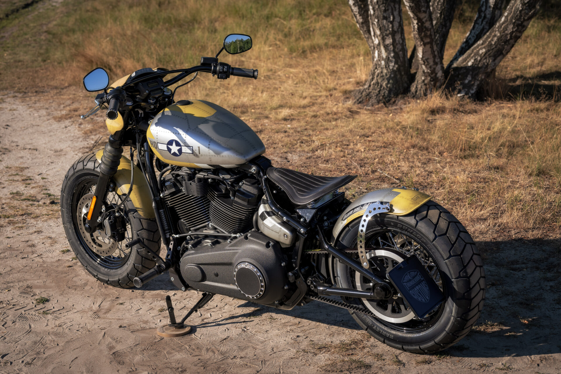 Harley-Davidson Street Bob "Mustang" by Thunderbike