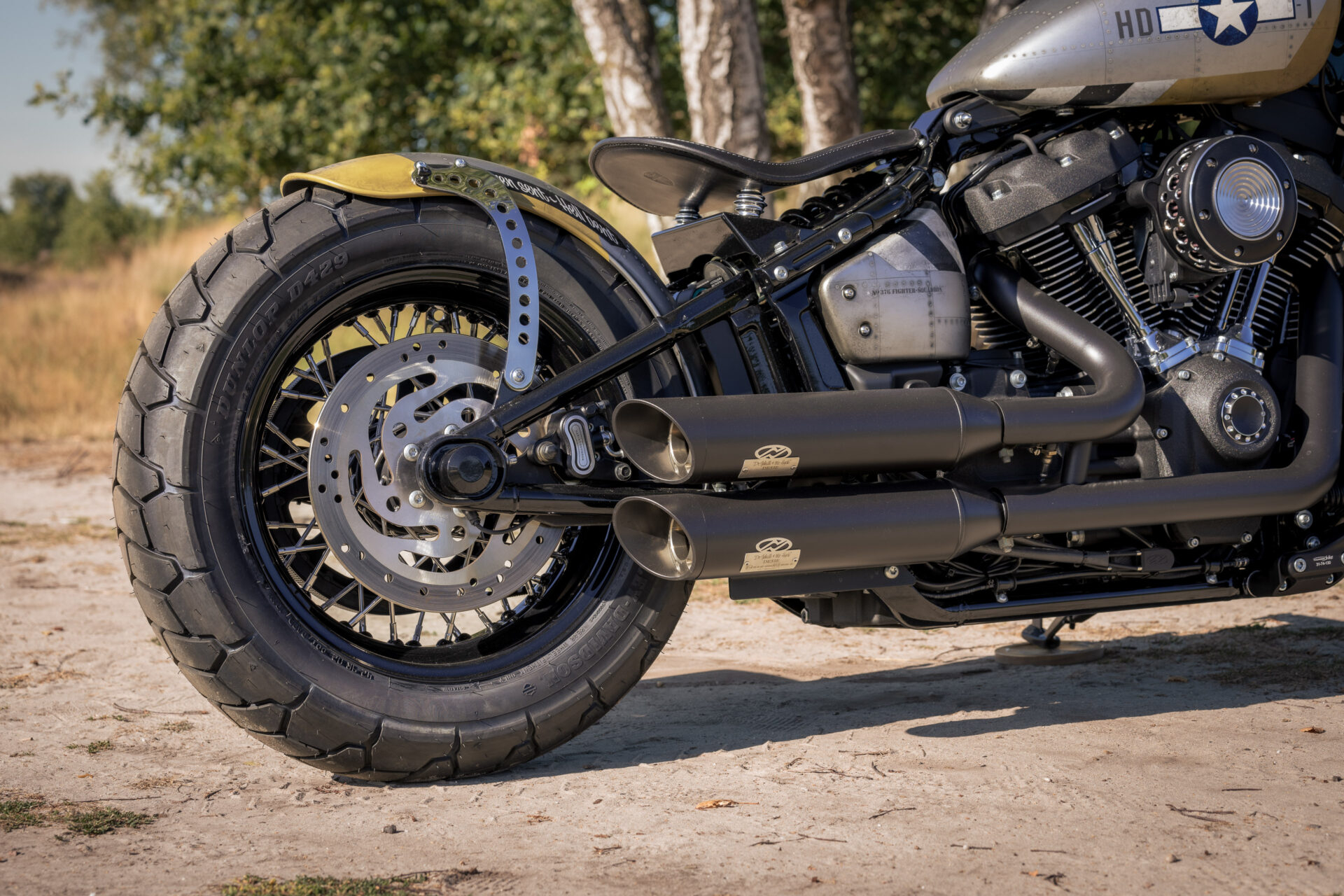 Harley-Davidson Street Bob "Mustang" by Thunderbike
