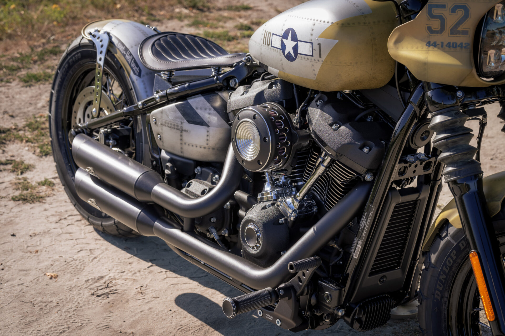 Harley-Davidson Street Bob "Mustang" by Thunderbike