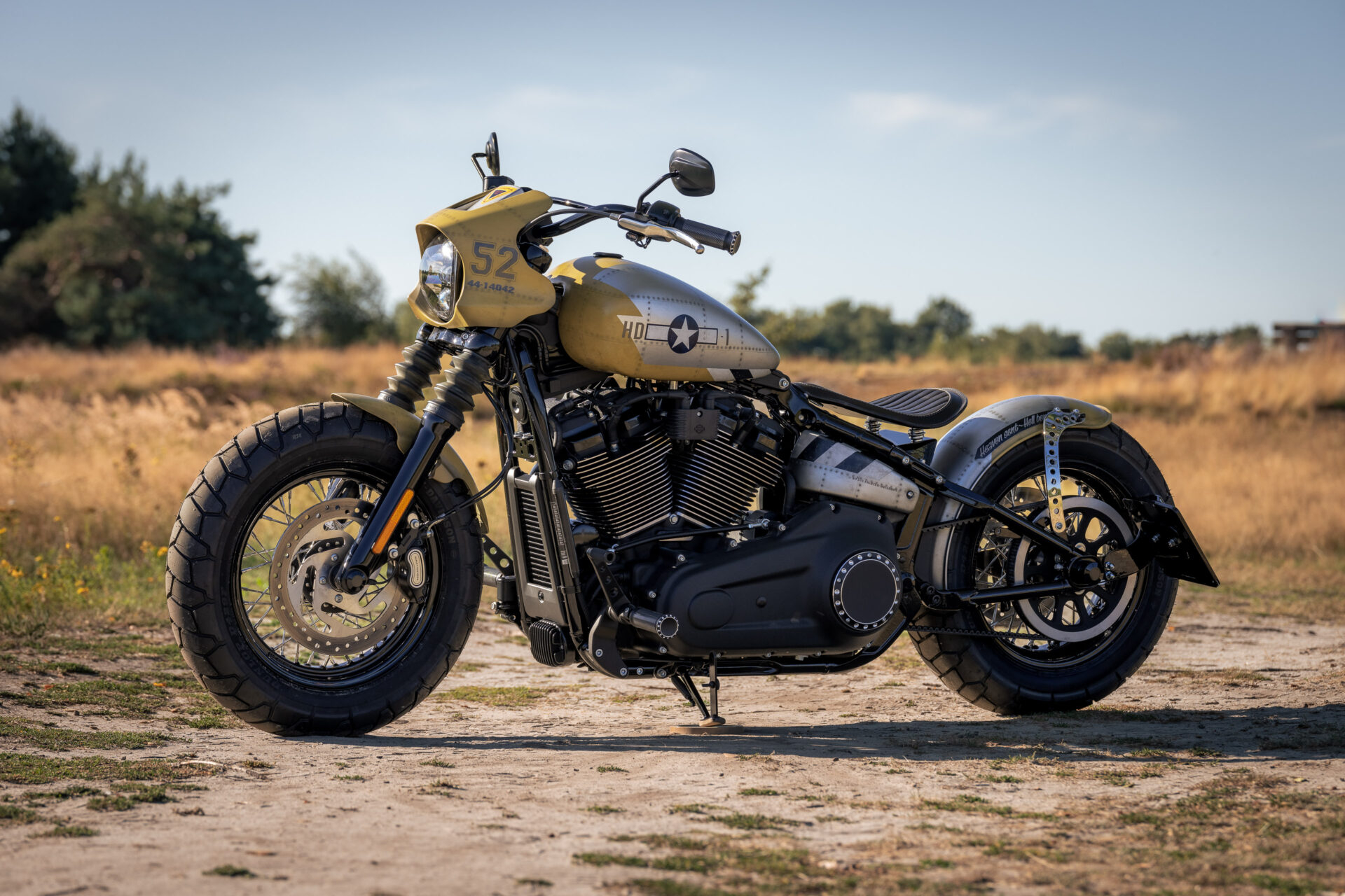 Harley-Davidson Street Bob "Mustang" by Thunderbike