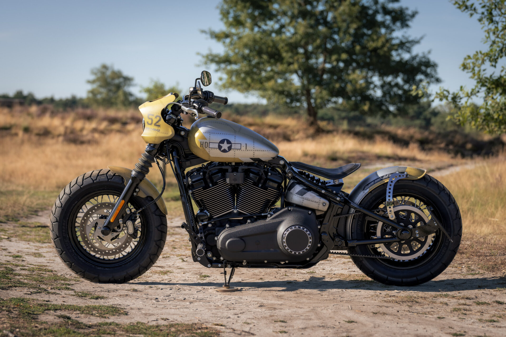 Harley-Davidson Street Bob "Mustang" by Thunderbike