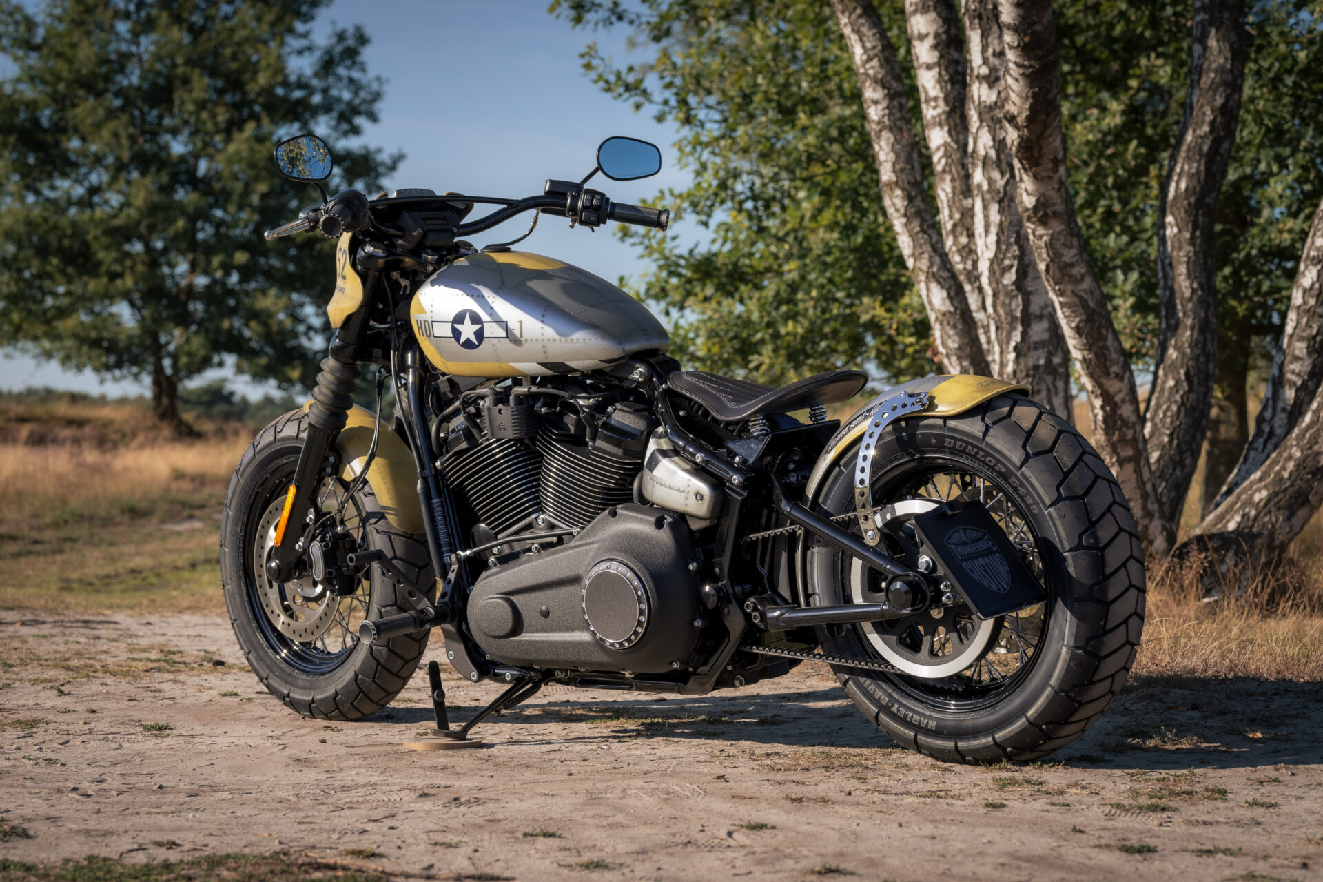 Harley-Davidson Street Bob "Mustang" by Thunderbike