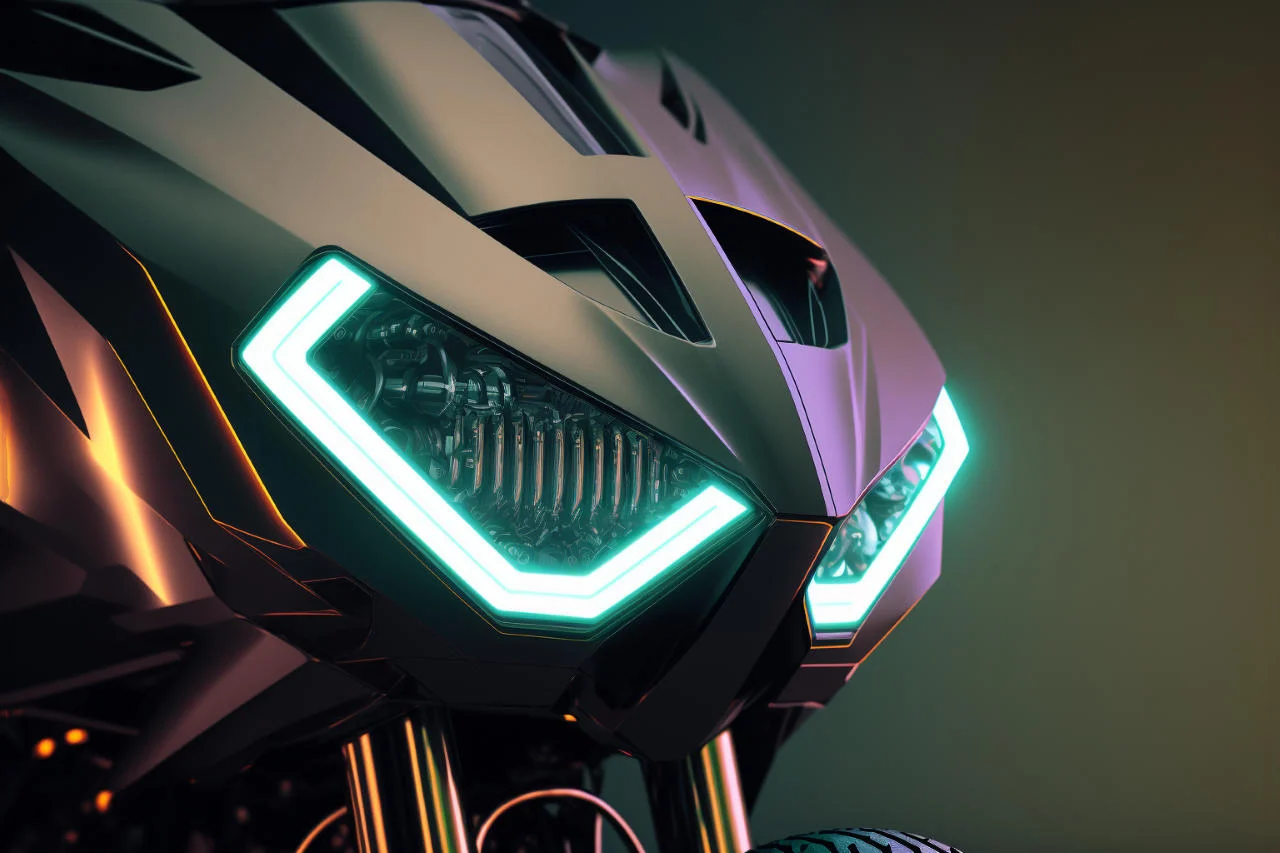 Tesla Cyberbike by Midjourney e Yanko Design