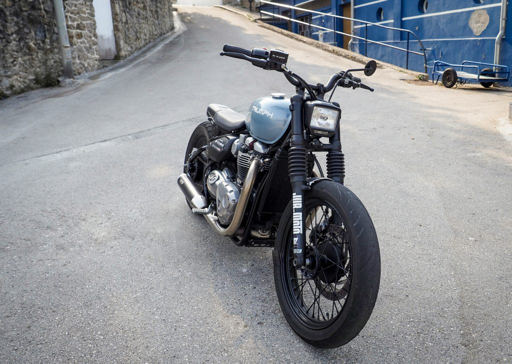 Triumph Bonneville Bobber "B-Type" by JvB