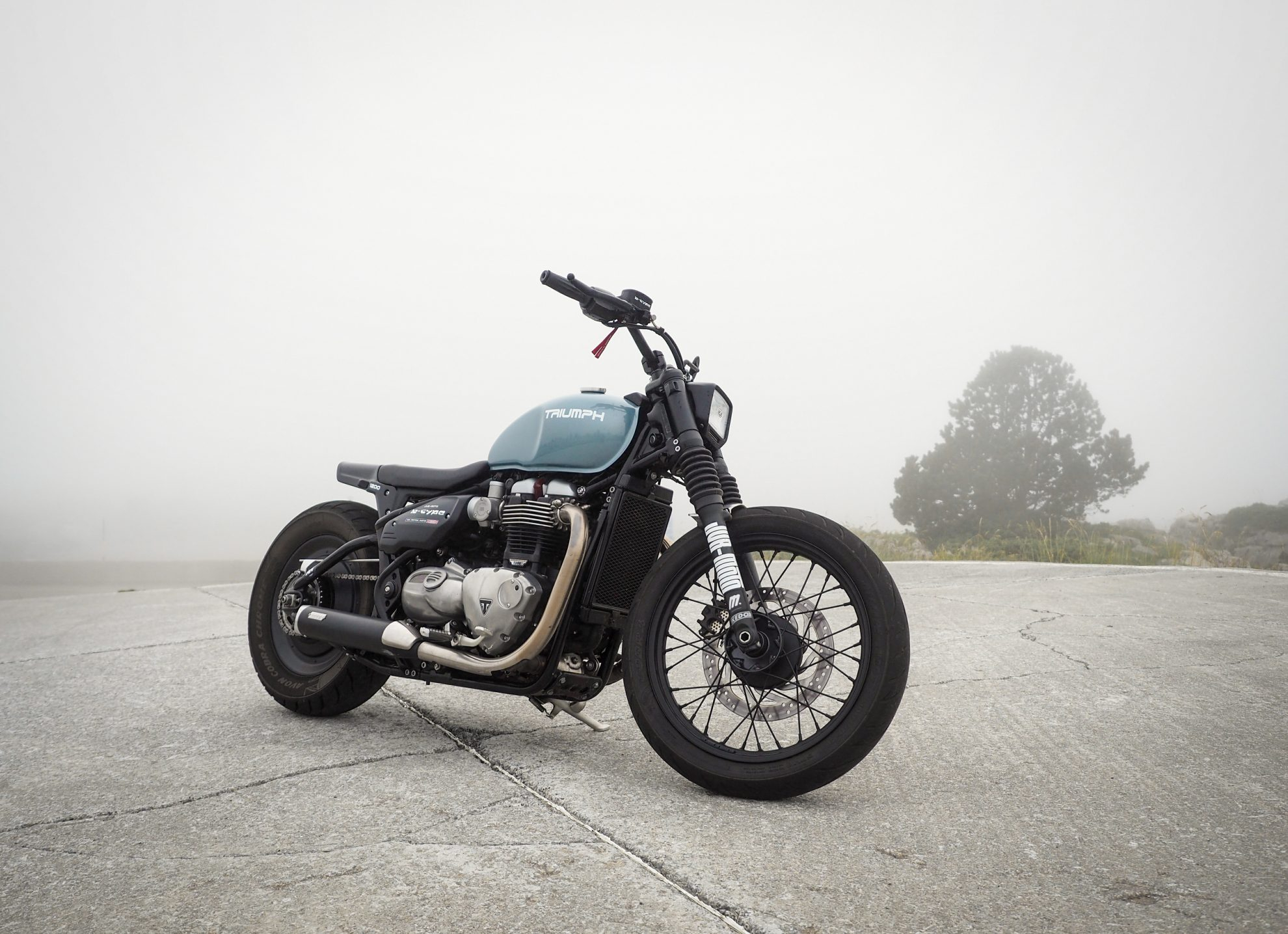 Triumph Bonneville Bobber "B-Type" by JvB