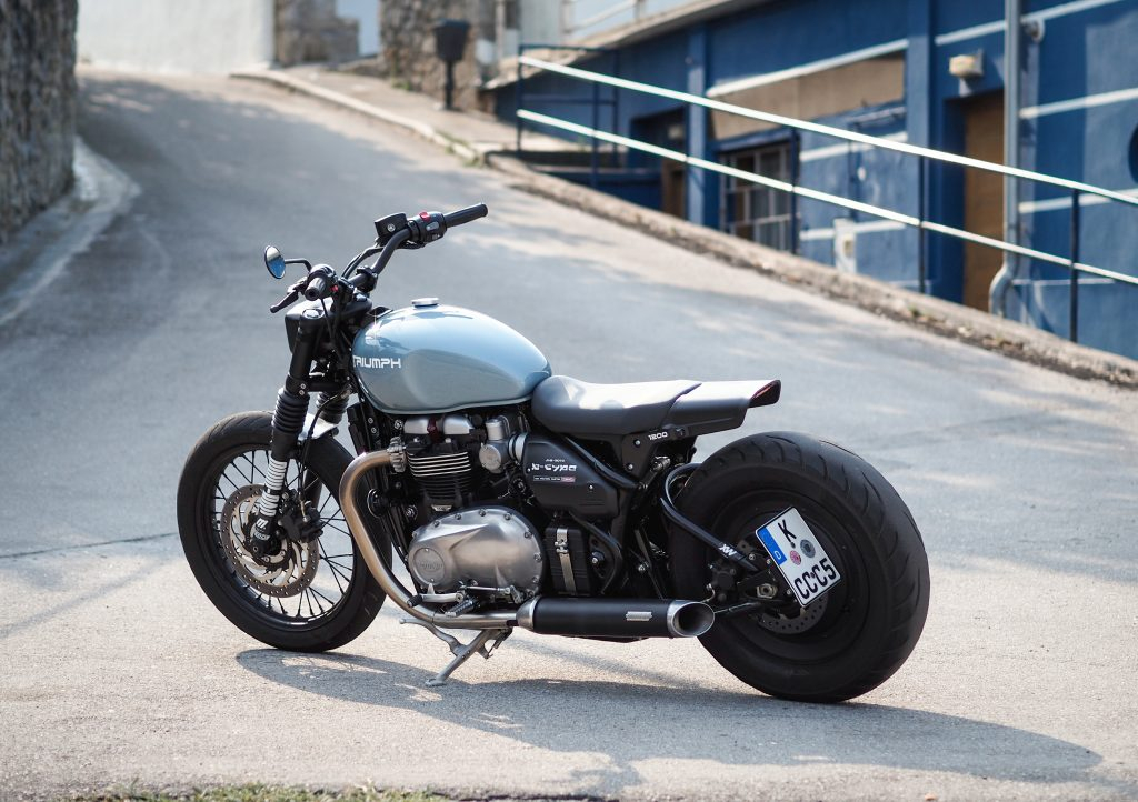 Triumph Bonneville Bobber "B-Type" by JvB