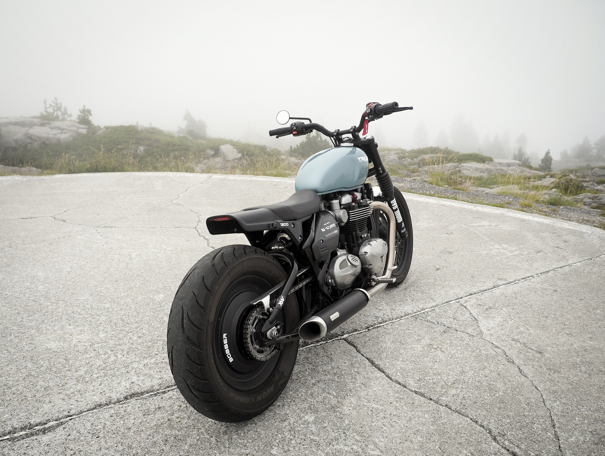 Triumph Bonneville Bobber "B-Type" by JvB