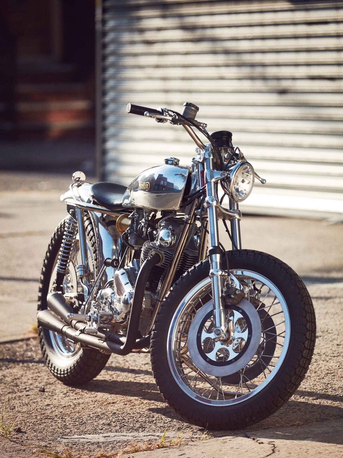 Norton Commando “NYC Trackmaster” by NYC Norton