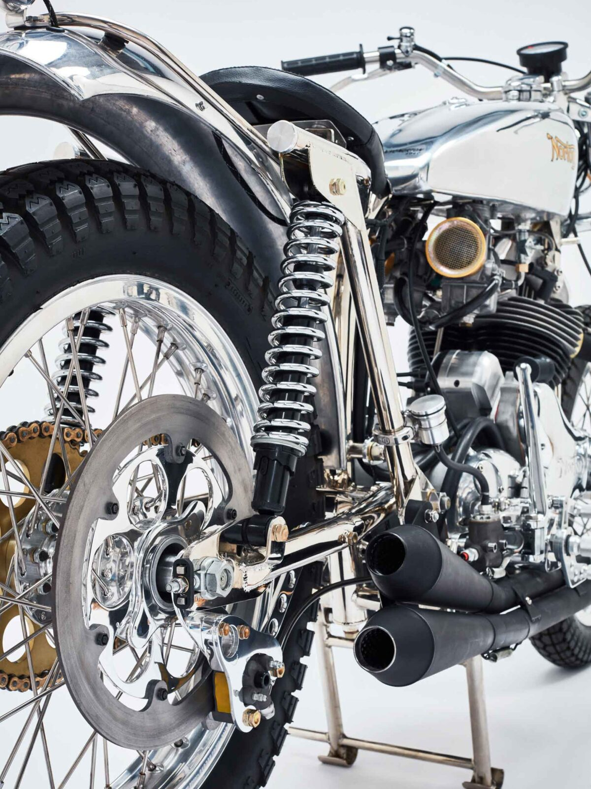 Norton Commando “NYC Trackmaster” by NYC Norton