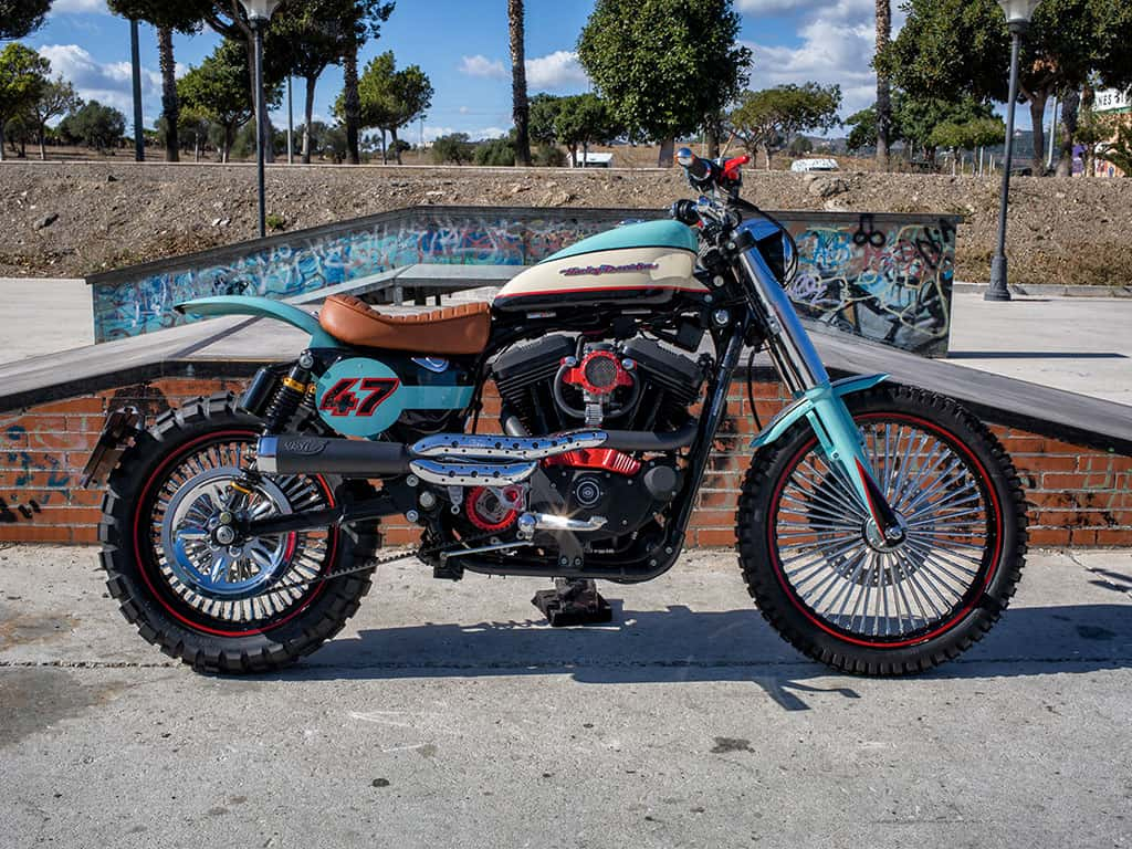 H-D Sportster 'Bultracker 47' by Lord Drake Kustoms