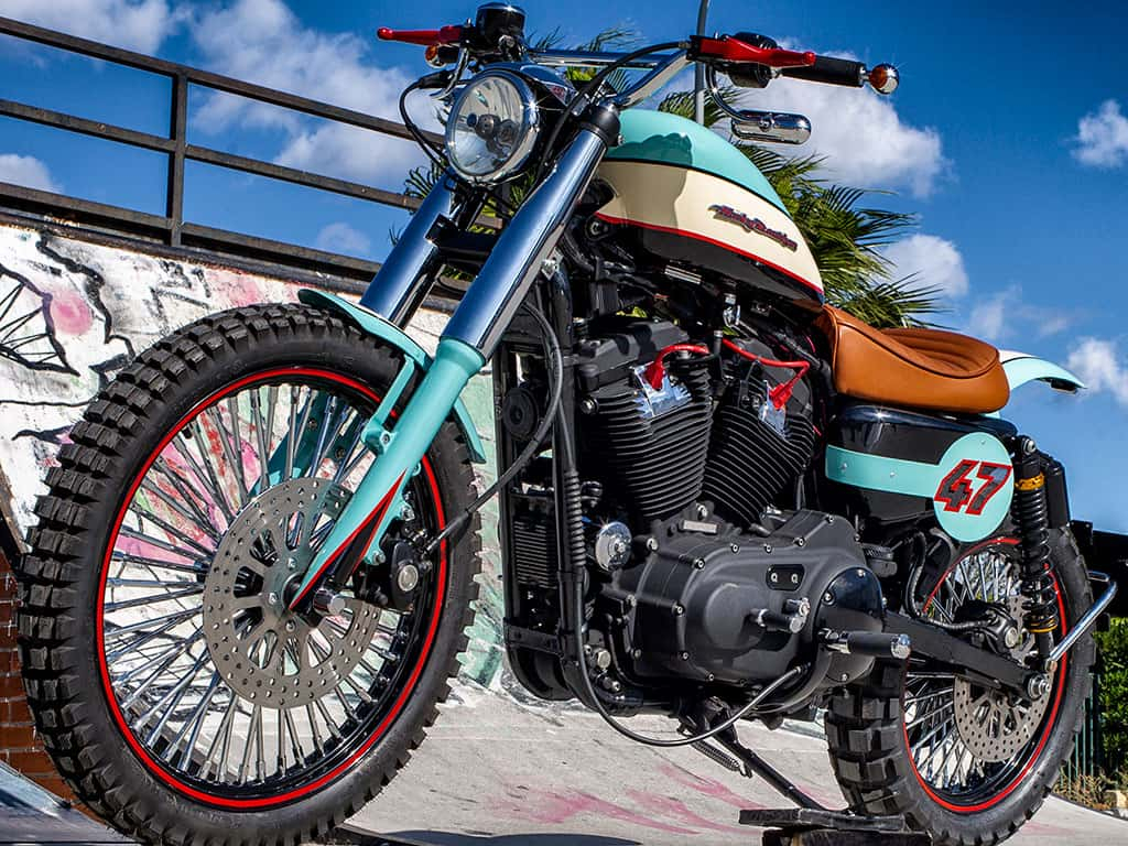 H-D Sportster 'Bultracker 47' by Lord Drake Kustoms