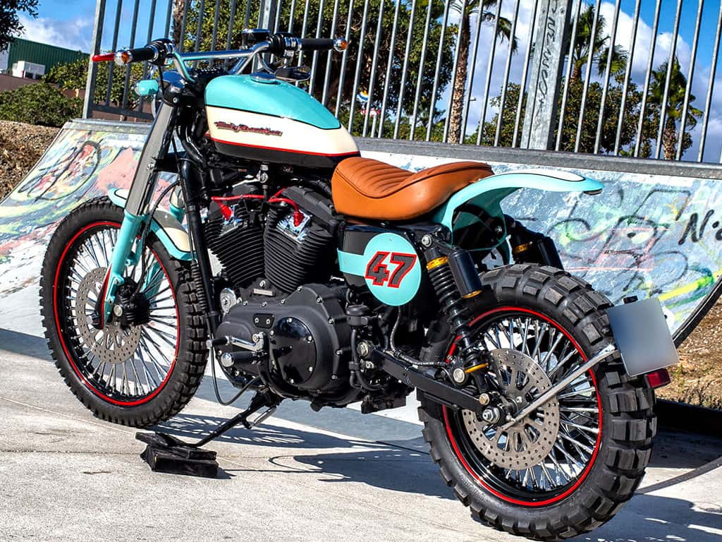 H-D Sportster 'Bultracker 47' by Lord Drake Kustoms