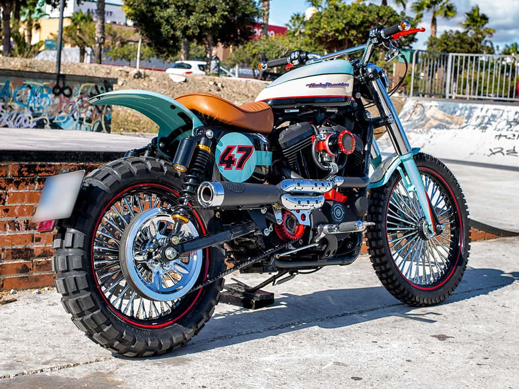 H-D Sportster 'Bultracker 47' by Lord Drake Kustoms