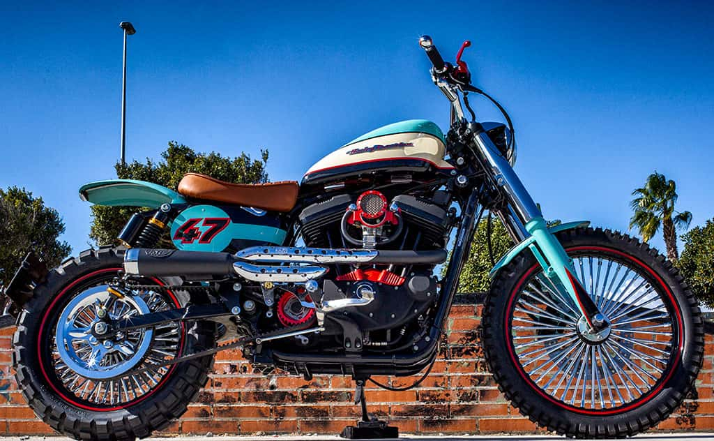 H-D Sportster 'Bultracker 47' by Lord Drake Kustoms