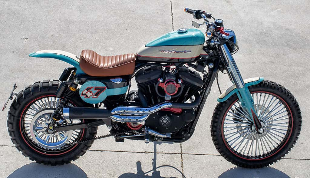 H-D Sportster 'Bultracker 47' by Lord Drake Kustoms