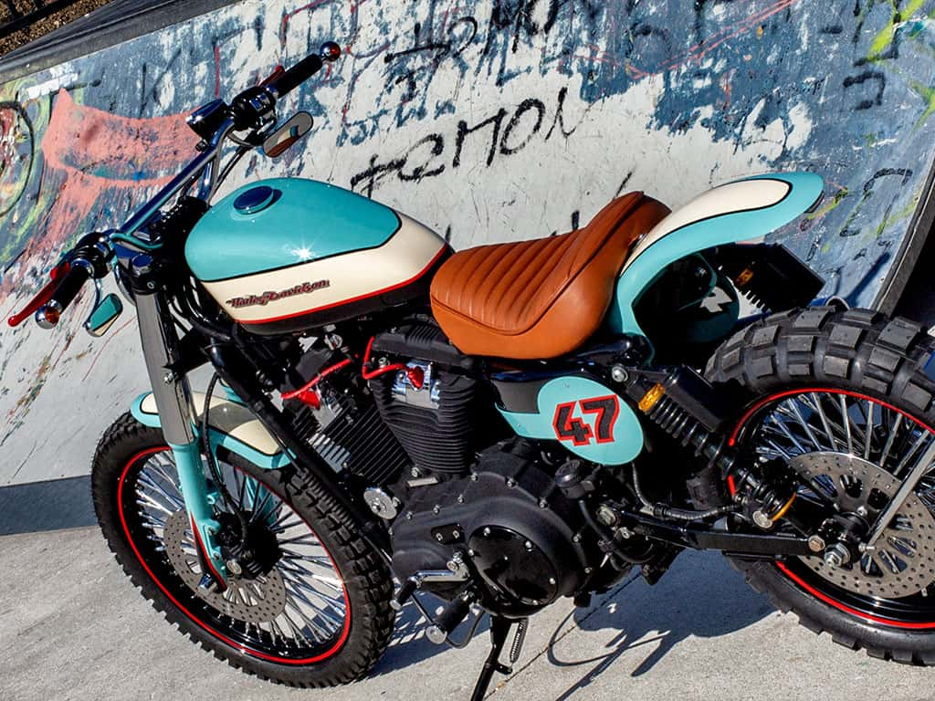 H-D Sportster 'Bultracker 47' by Lord Drake Kustoms