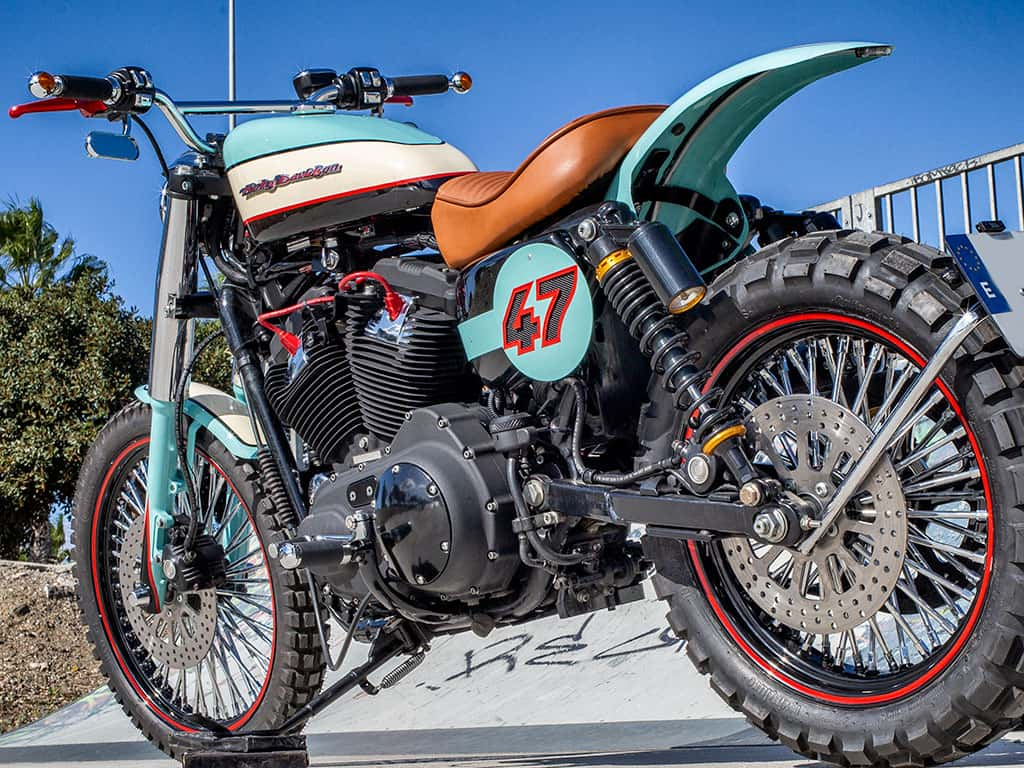 H-D Sportster 'Bultracker 47' by Lord Drake Kustoms