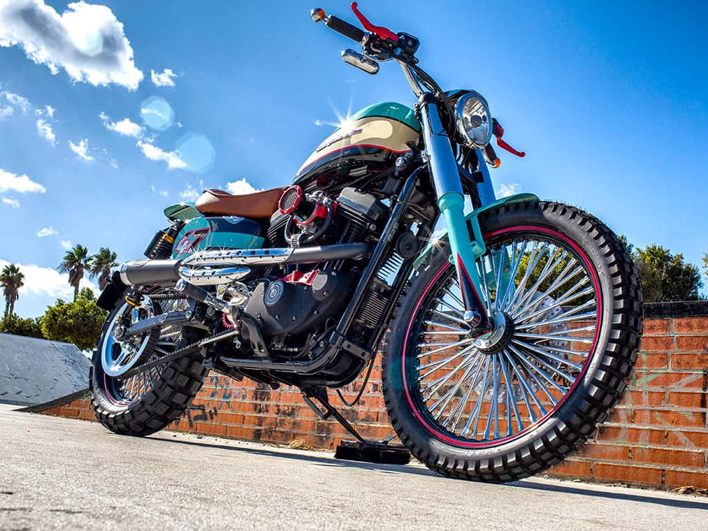 H-D Sportster 'Bultracker 47' by Lord Drake Kustoms