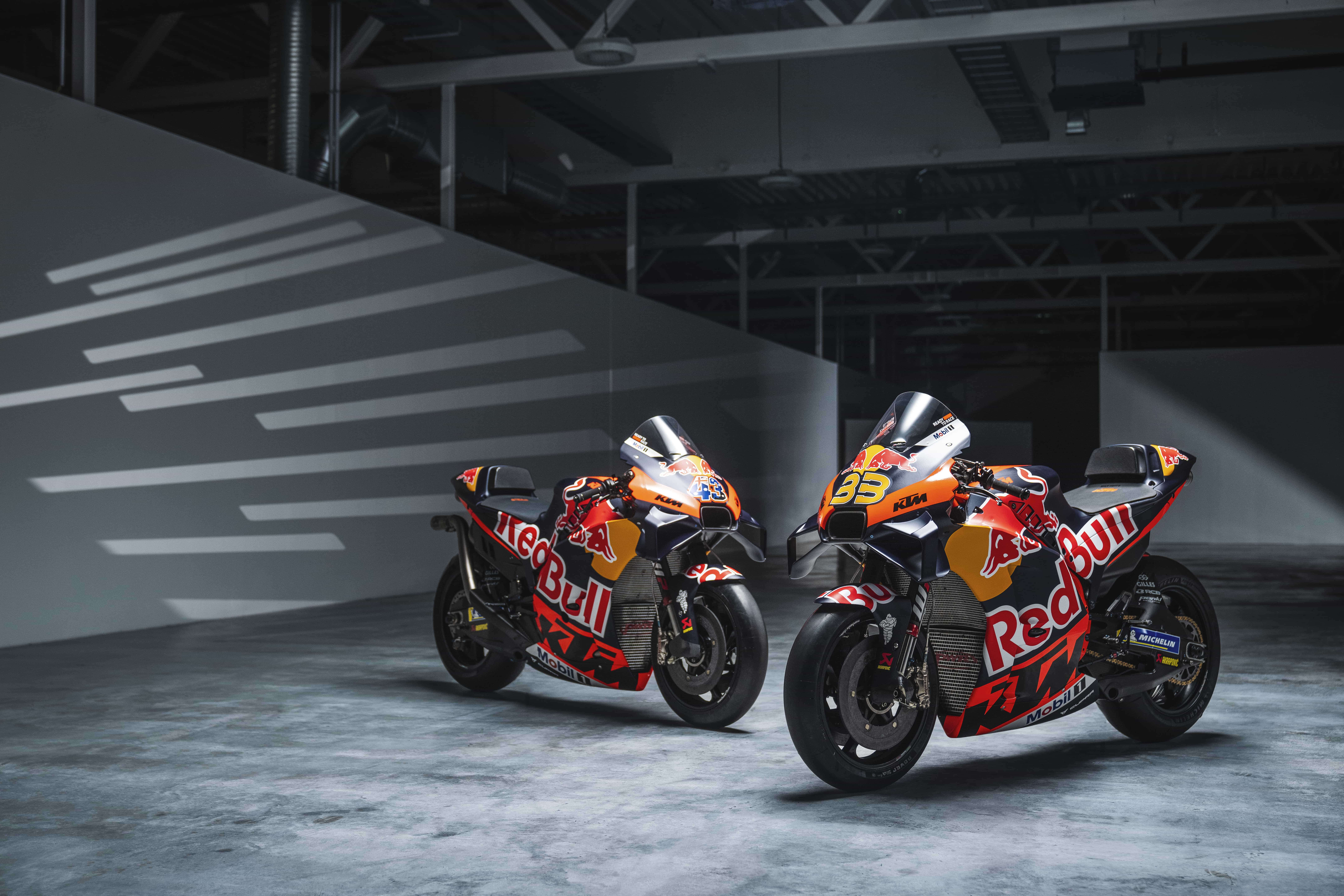MotoGP, KTM: ecco la RC16 di Binder e Miller