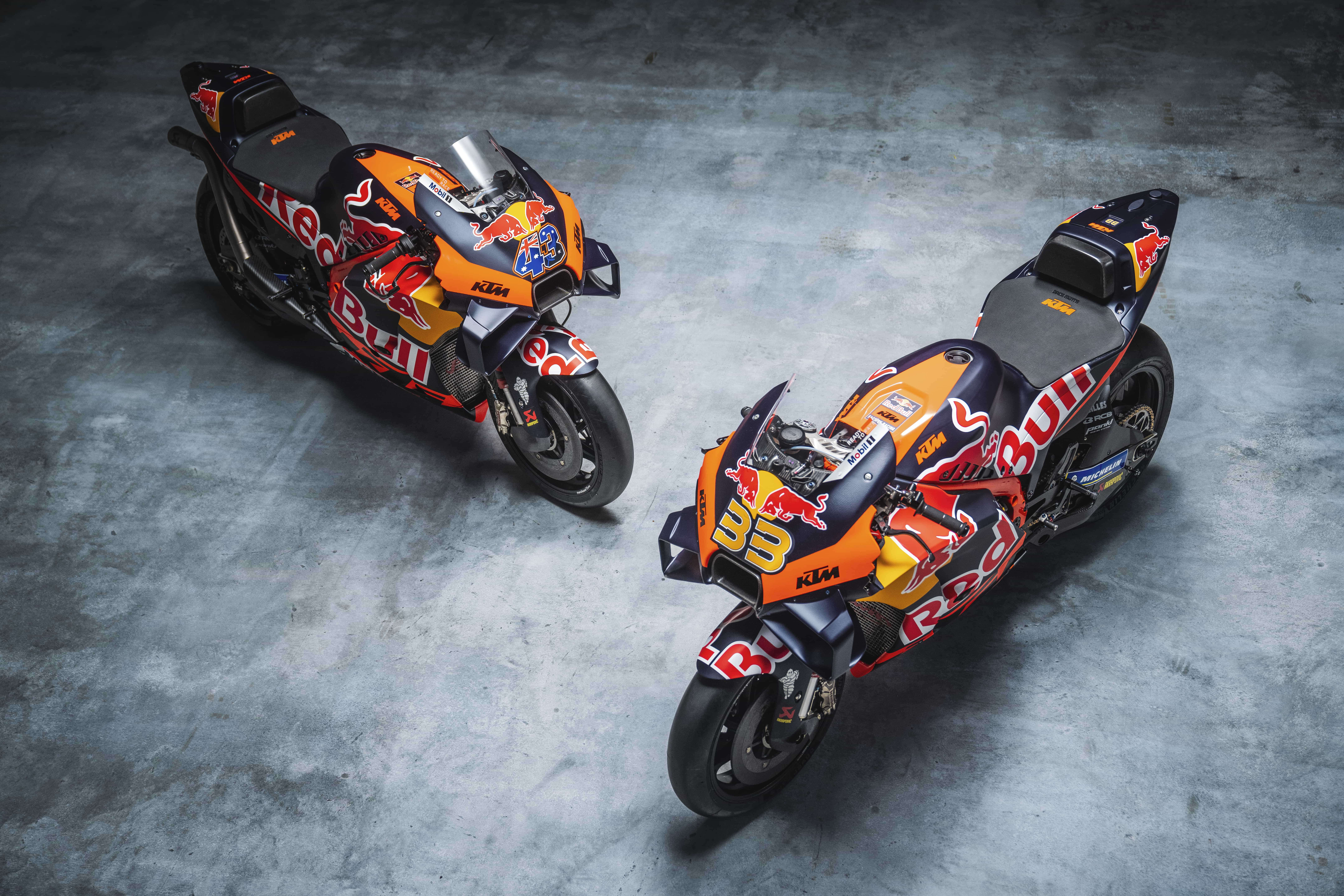 MotoGP, KTM: ecco la RC16 di Binder e Miller
