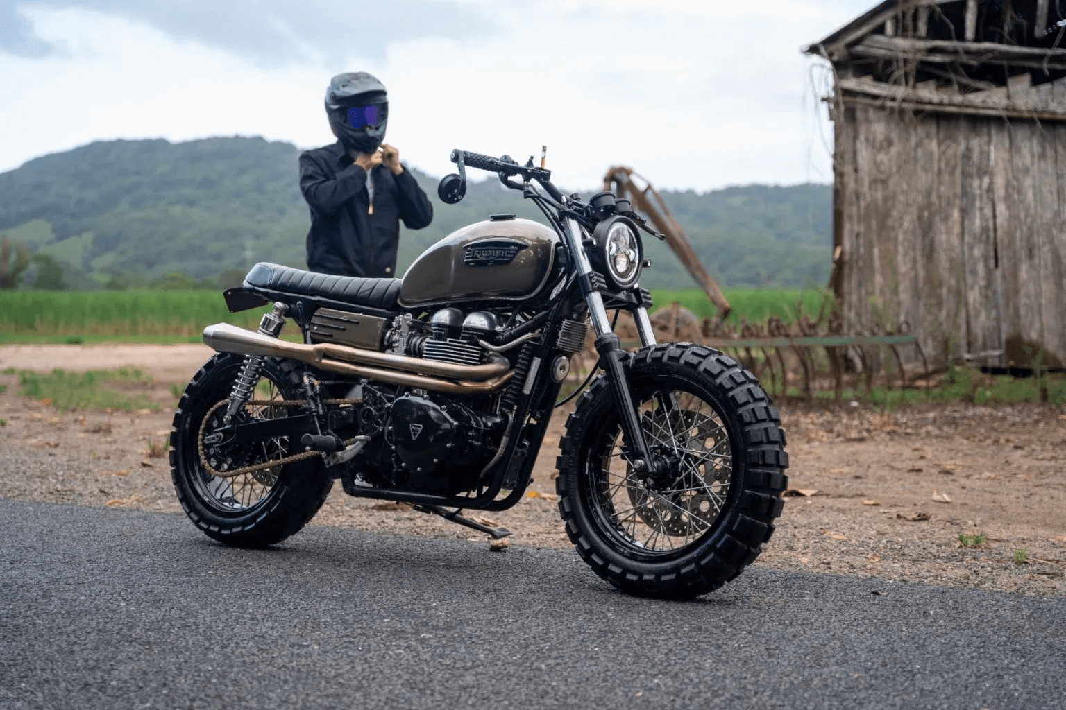 Triumph Thruxton "Scrambler" | Purpose Built Moto