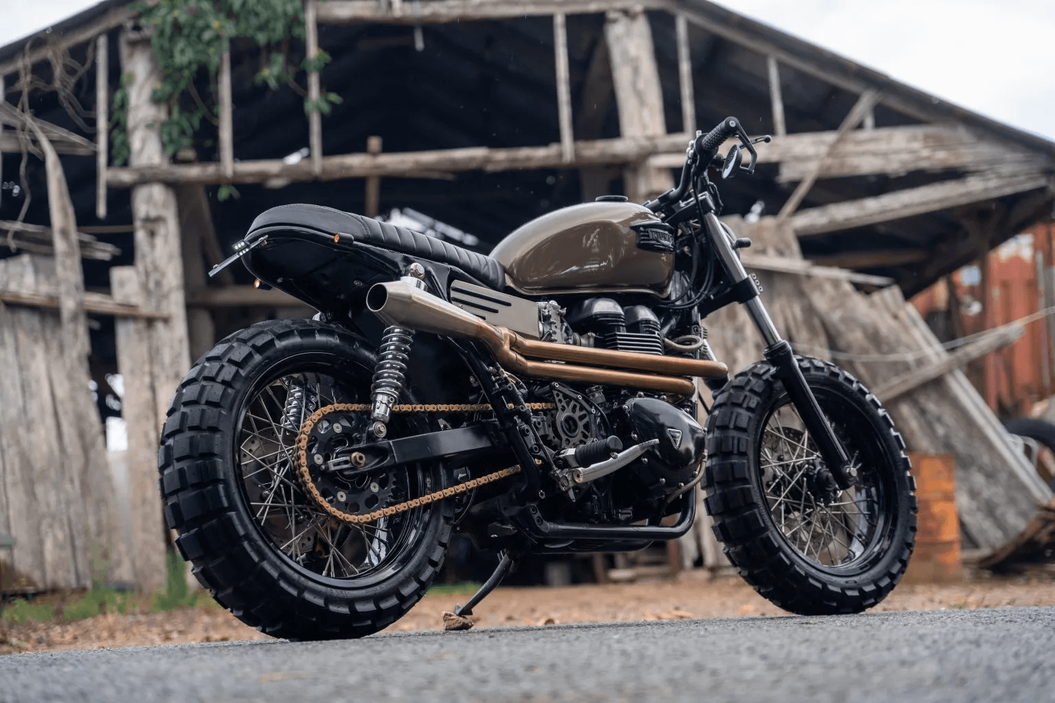 Triumph Thruxton "Scrambler" | Purpose Built Moto