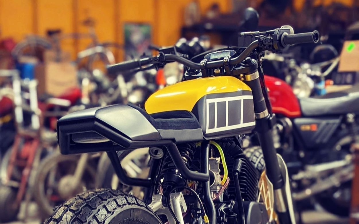 Yamaha RD400 '427 Street Tracker' by Smyth Innovations