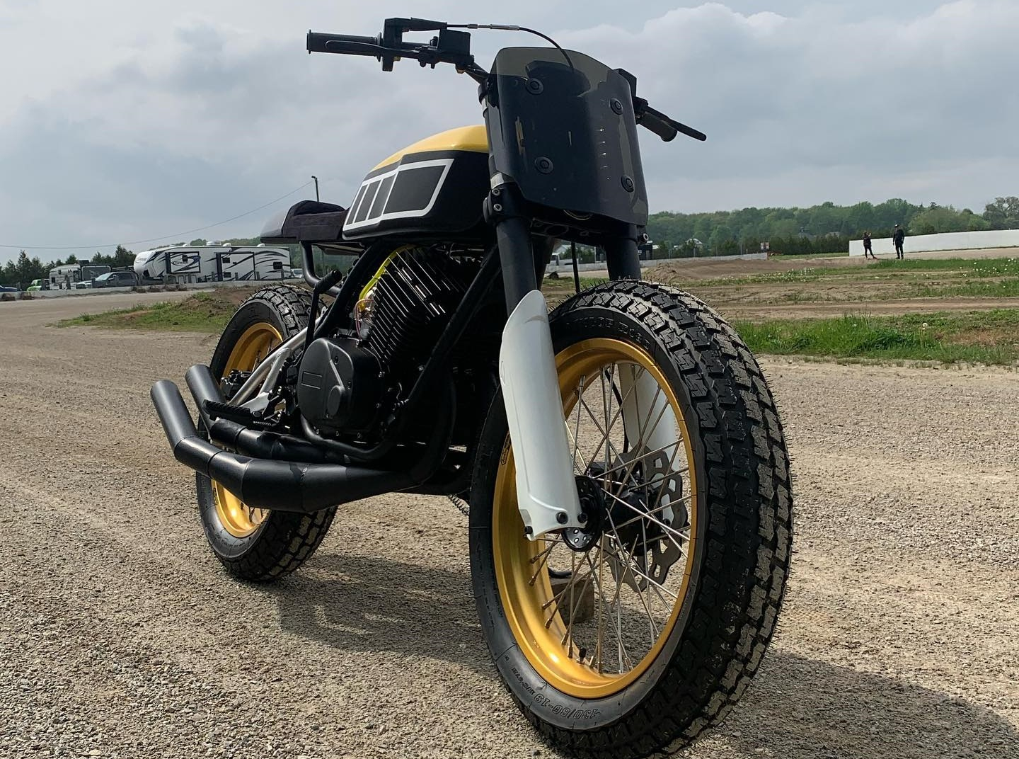 Yamaha RD400 '427 Street Tracker' by Smyth Innovations