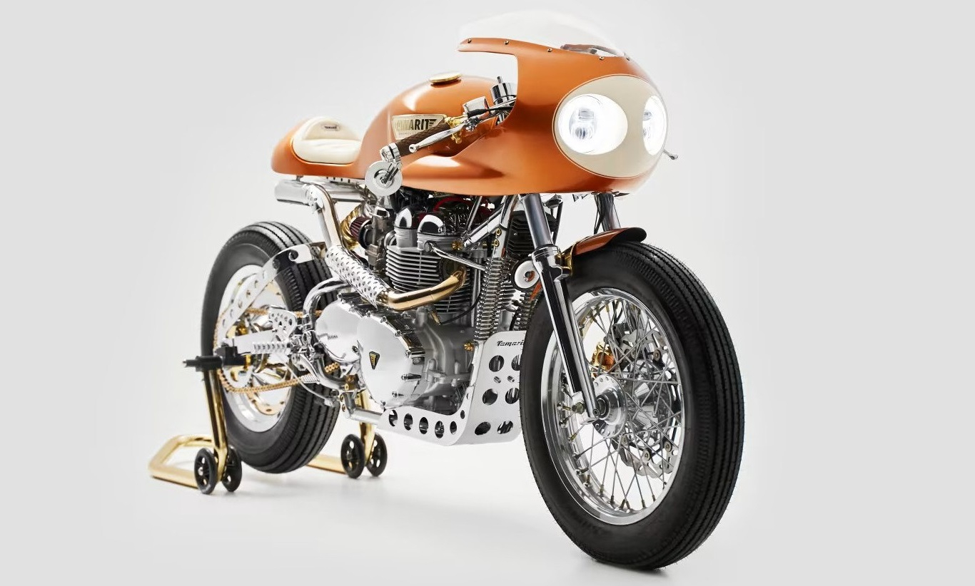 Triumph Thruxton 900 "Helios" by Tamarit