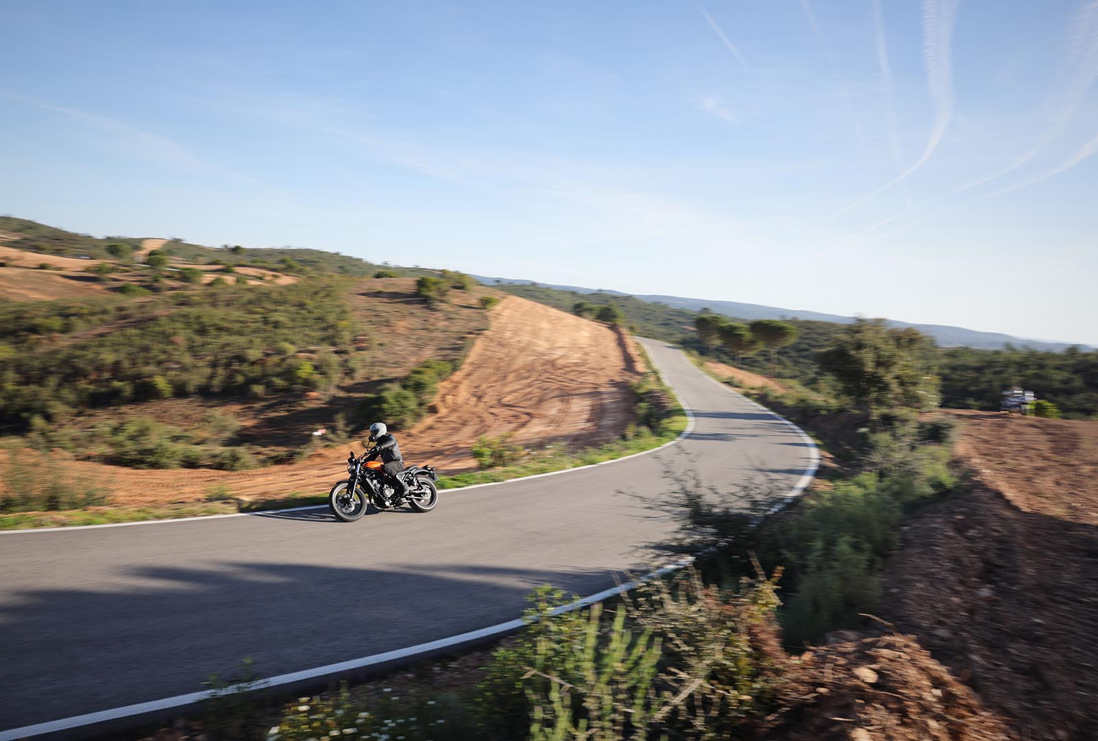 Honda CL500, le foto della prova