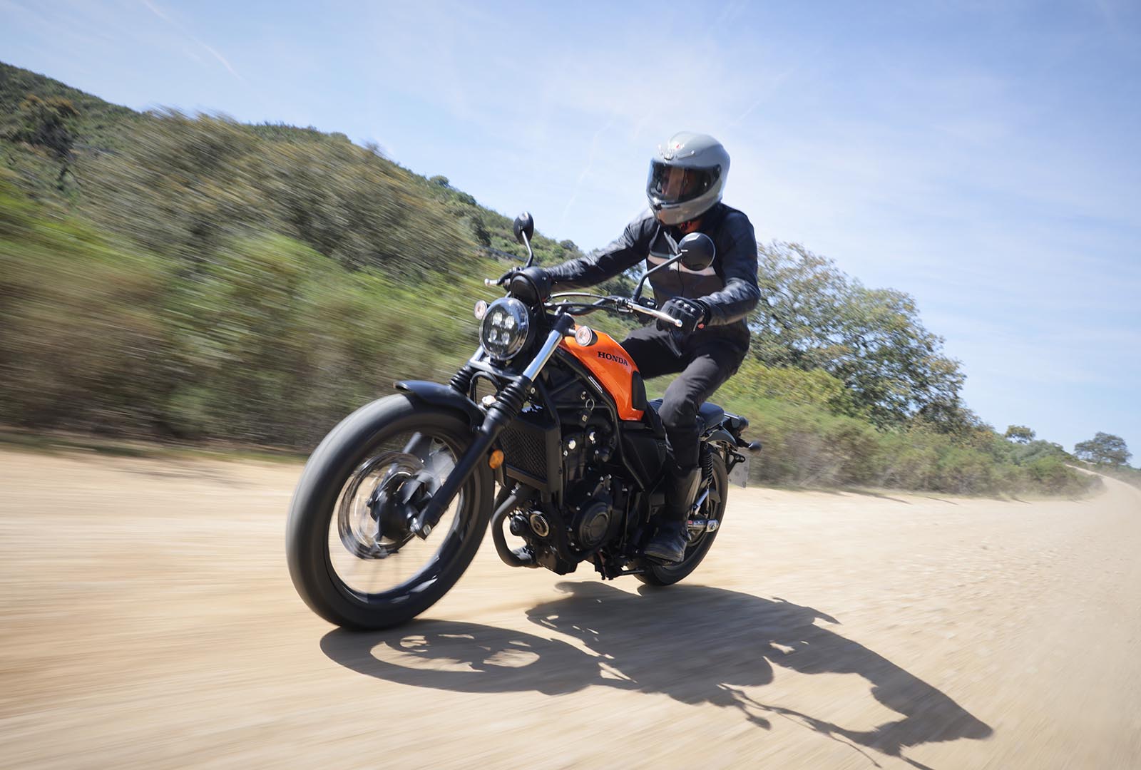 Honda CL500, le foto della prova