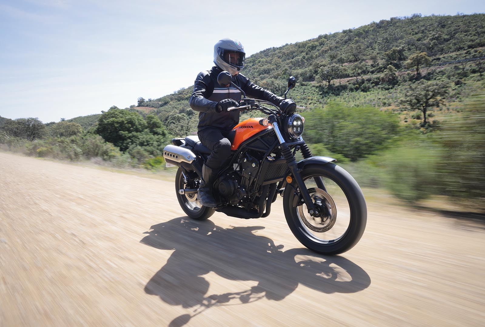 Honda CL500, le foto della prova