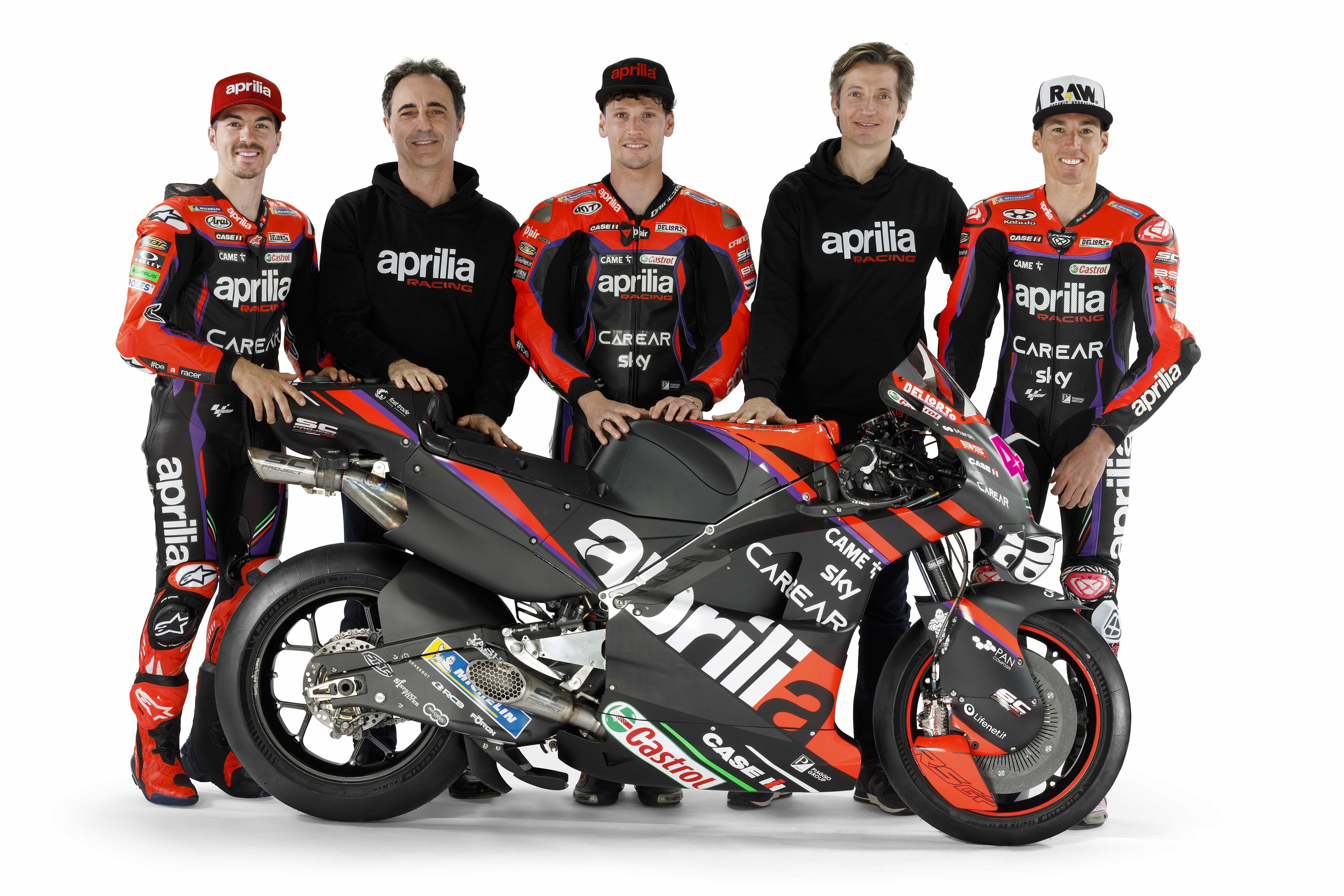 Aprilia Team Racing MotoGP 2023: le foto