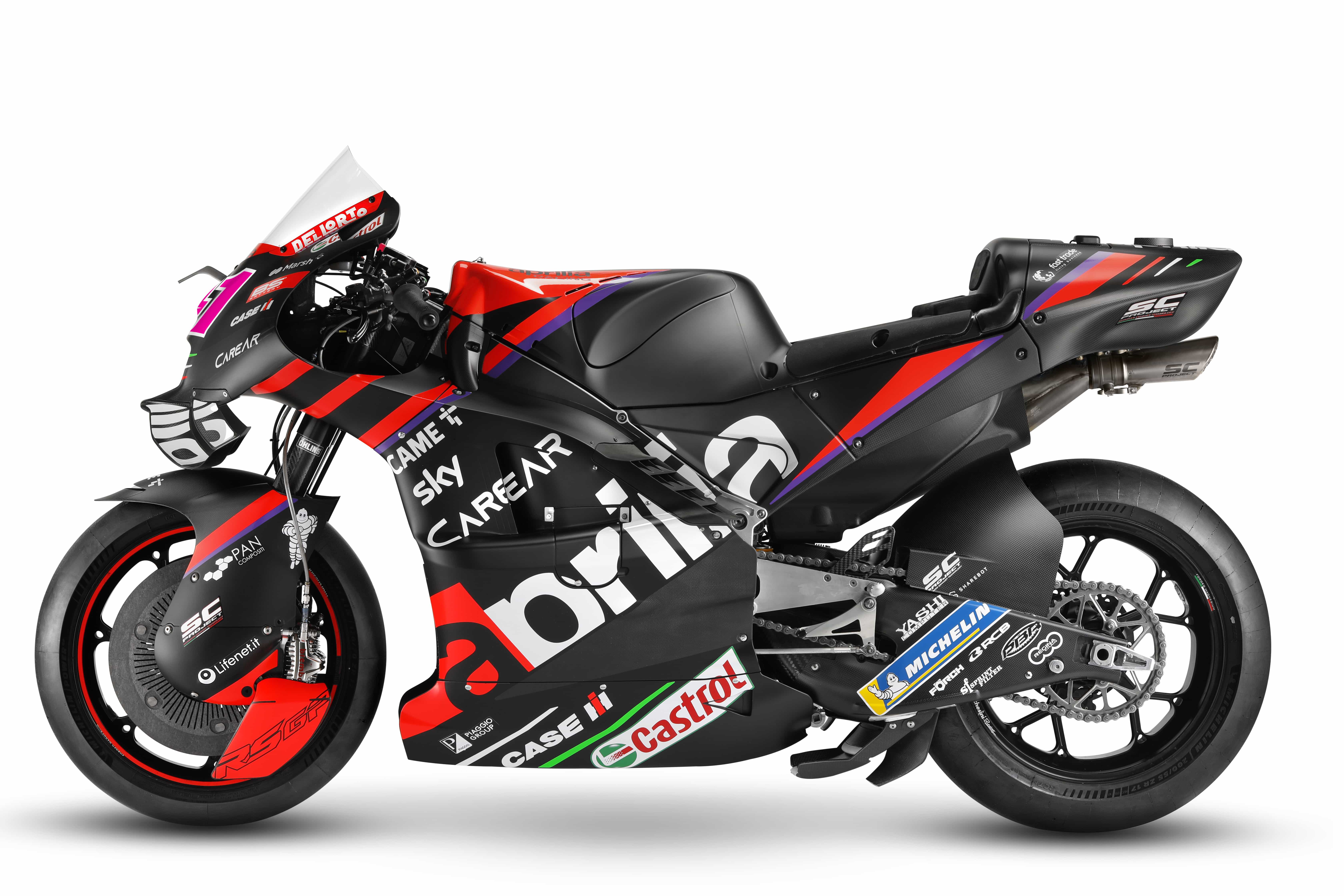 Aprilia Team Racing MotoGP 2023: le foto