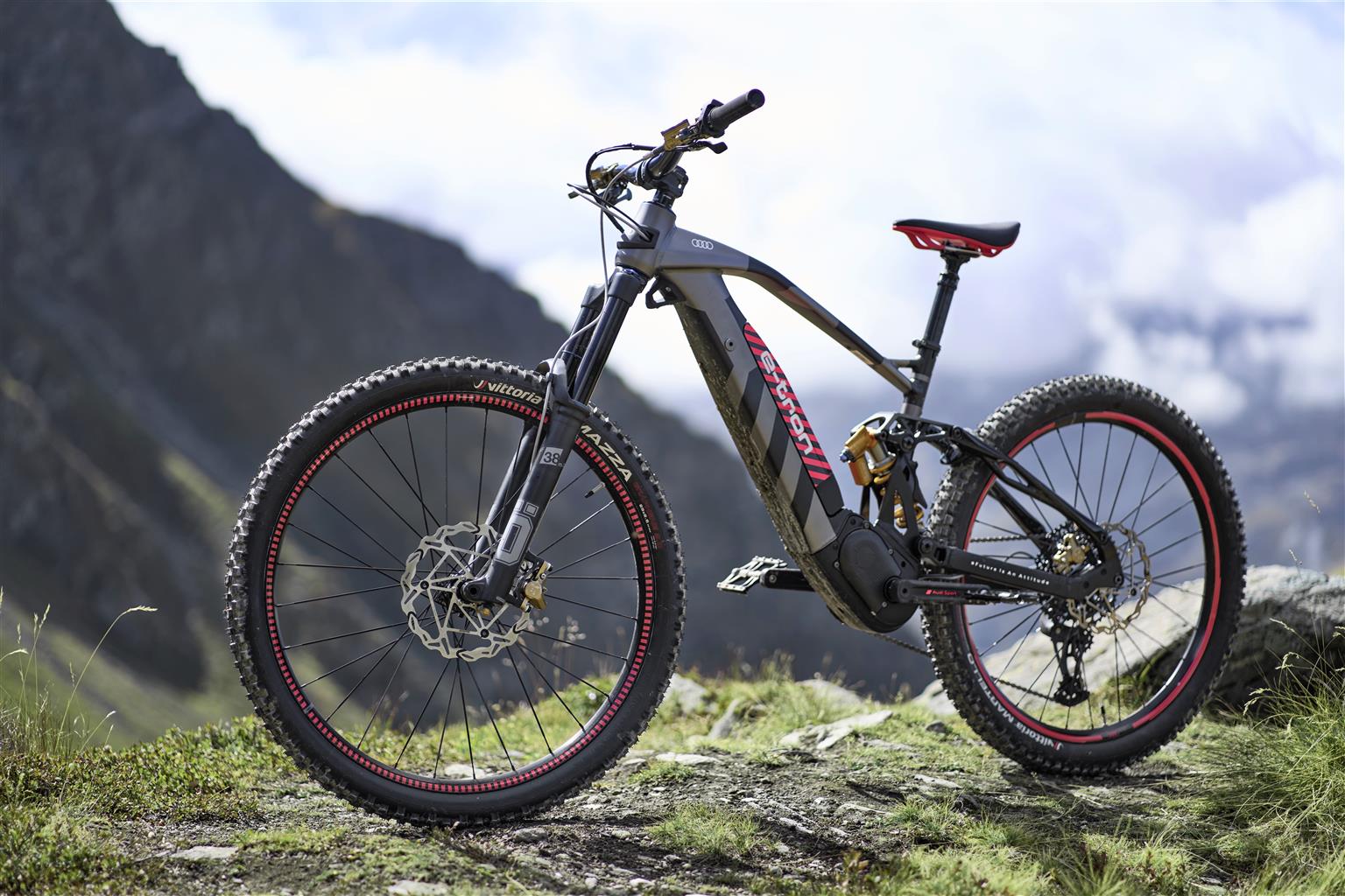 Audi Electric Mountain Bike: foto