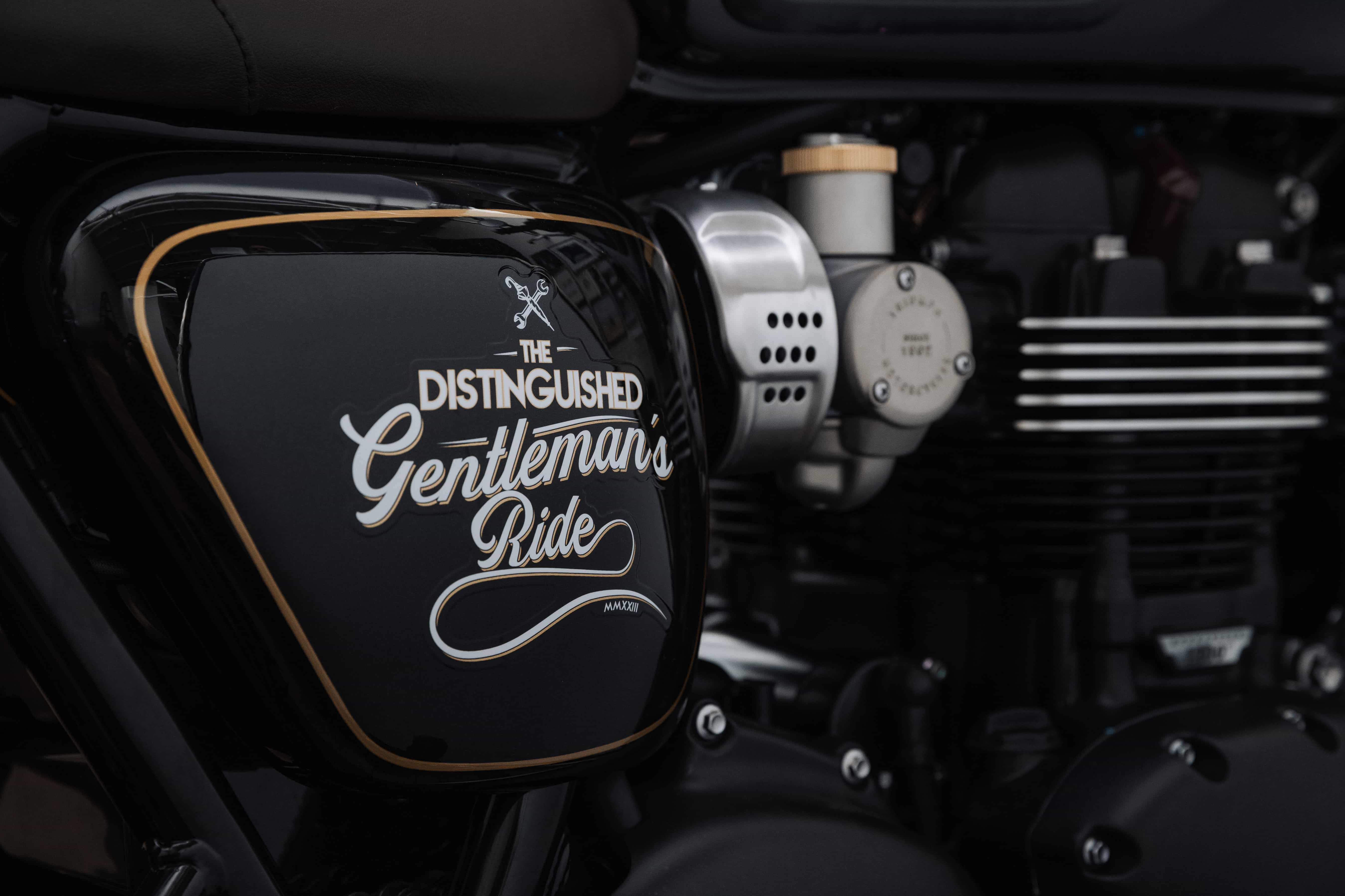 Triumph Bonneville T120 Black DGR Limited Edition: foto