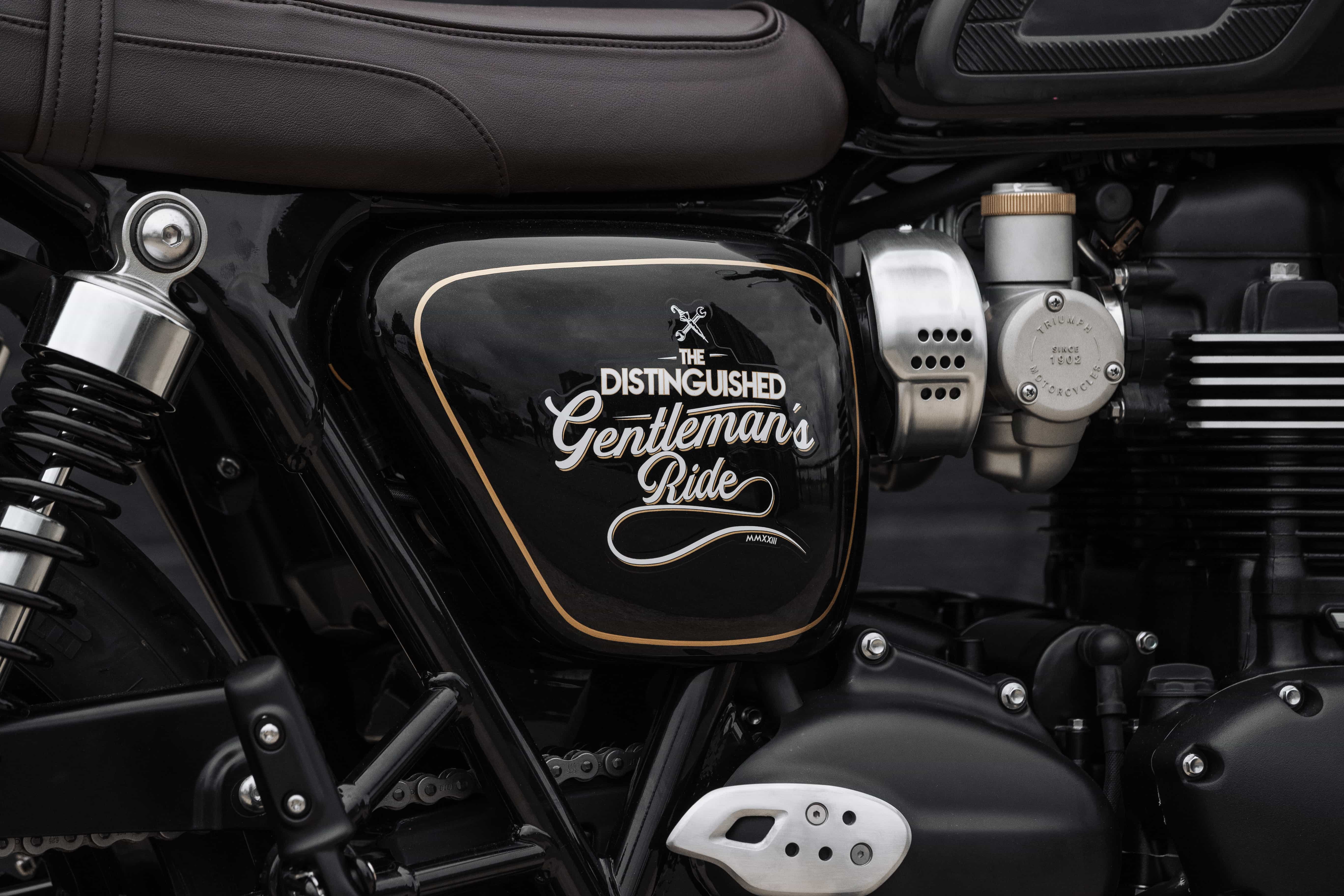 Triumph Bonneville T120 Black DGR Limited Edition: foto