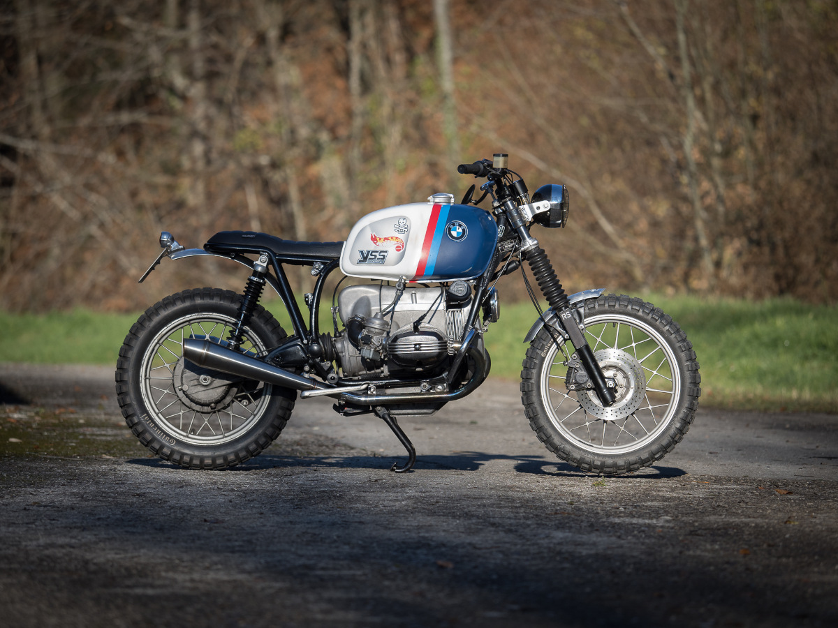 BMW R100RS 1982: Ila scrambler con il Boxer che sfida lo sterrato
