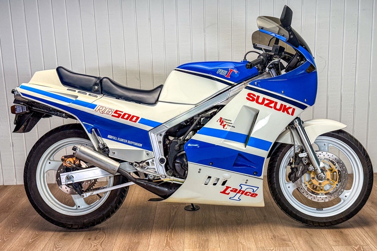 Suzuki RG500 Gamma 1986: la leggenda da GP all’asta