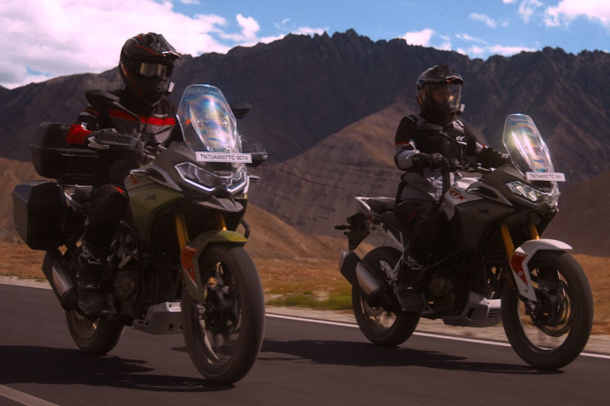TVS Apache RTX 310: tutto sulla nuova adventure da 299 cc