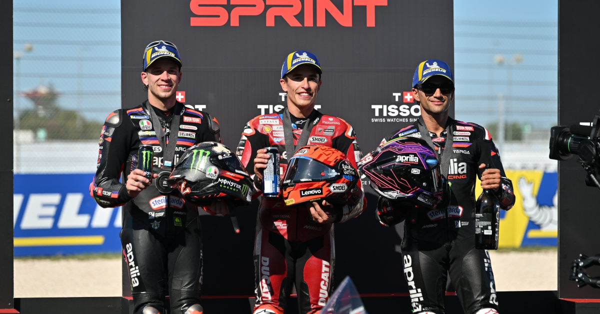 Jorge Martín in moto gp, terzo posto a Misano, leader del campionato, gara, gomme