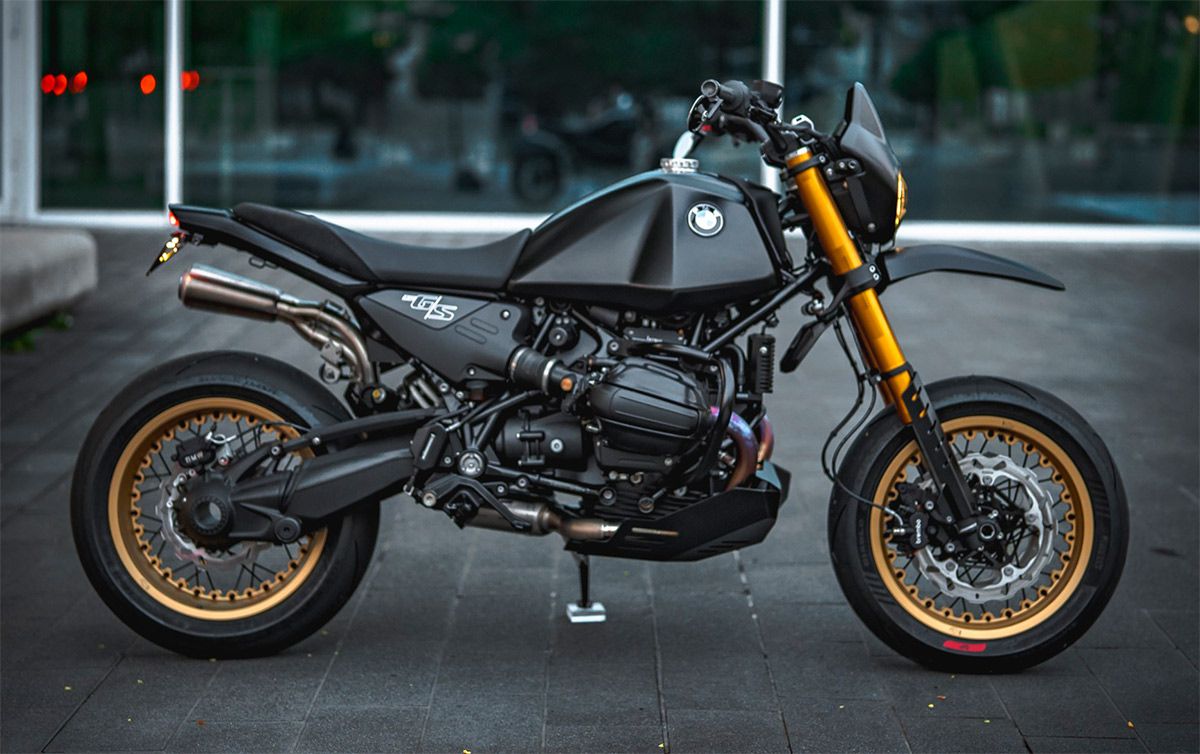 BMW R 12 G/S si trasforma in supermoto: 109 CV e kit da 10.000 euro